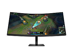 惠普 (HP) OMEN暗影精灵 34英寸 WQHD 180Hz 曲屏游戏显示器 34c G2 - 34 英寸 (AV4...