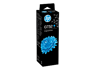 HP GT52 70 毫升青色原装墨水瓶 (M0H54AA)