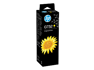 HP GT52 70 毫升黄色原装墨水瓶 (M0H56AA)