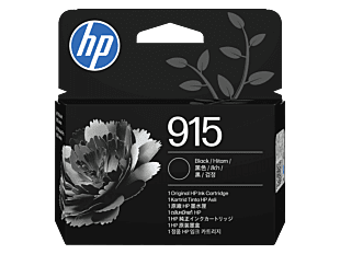 HP 915 黑色原装墨盒 (3YM18AA)