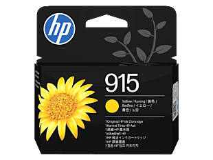 HP 915 黄色原装墨盒 (3YM17AA)