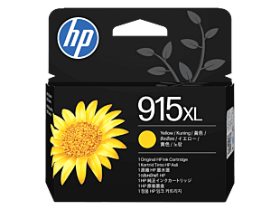 HP 915XL 高印量黄色原装墨盒 (3YM21AA)