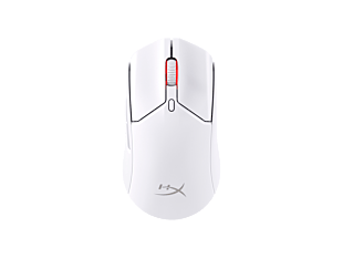 极度未知 (HyperX) Pulsefire Haste 2 Wireless 旋火2 无线游戏鼠标 - 白色 (6N0A9AA)