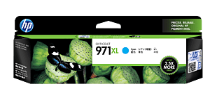 惠普 971XL 高收益青色原装墨盒