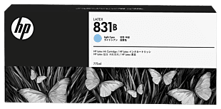 HP 831B 775 毫升浅青色 Latex 墨盒 (CZ692A)