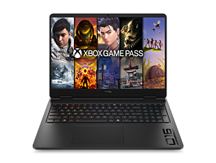 惠普 (HP) HyperX 暗影精灵 PRO 16英寸游戏笔记本电脑 ap1026AX - 黑色 - 16" - 暗影黑 (DN8J7PA) - Center facing