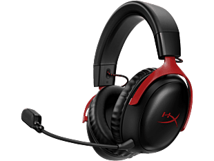 极度未知(HyperX) Cloud III Wireless 飓风3 无线游戏耳机 - 黑红色 (77Z46AA)