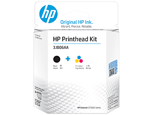 HP GT51/GT52 黑色/三色打印头更换套件（两件装） (3JB06AA)