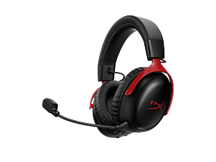 极度未知 (HyperX) Cloud III 飓风3 S 无线游戏耳机 - 黑红色 (A59Z0AA)