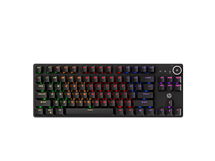 惠普 (HP) K10G 87键游戏键盘 (1D0L8PA)