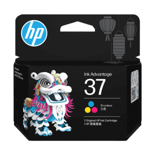 HP 37 彩色原装墨盒 (7FP44AA)