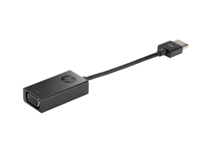 惠普 (HP) HDMI-VGA转换头 (H4F02AA) - Left facing