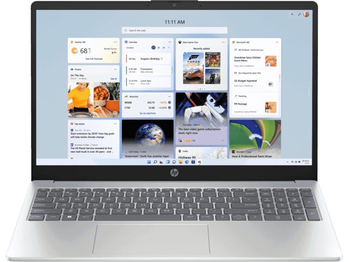 惠普 (HP) 锐15 15.6英寸商务笔记本电脑 - 银色 + 惠普服务 - 15.6 英寸 - 银色 (C57LBPC-BN)