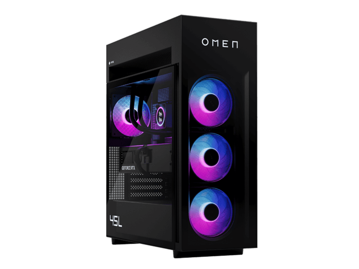 惠普 (HP) OMEN暗影精灵MAX 45L 游戏台式机电脑 GT23-032gcn - 暗影黑 (D01HXPA)