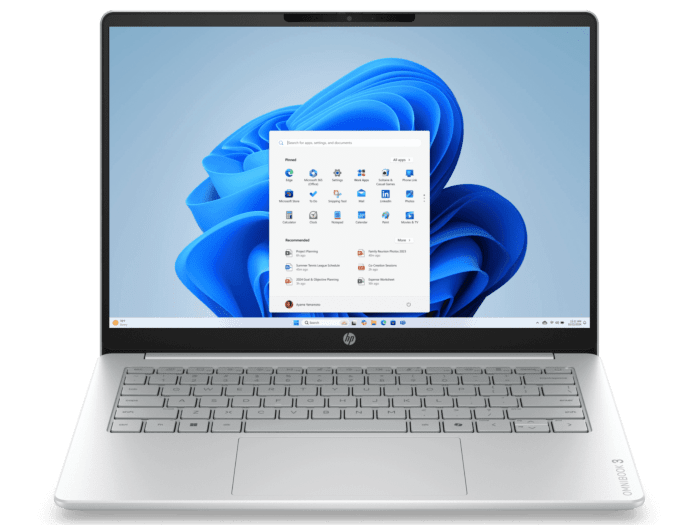 惠普 (HP) 星Book 14英寸 AI 笔记本电脑 hu0053TU - 银色 - 14 英寸 - 银色 (D61D2PA)