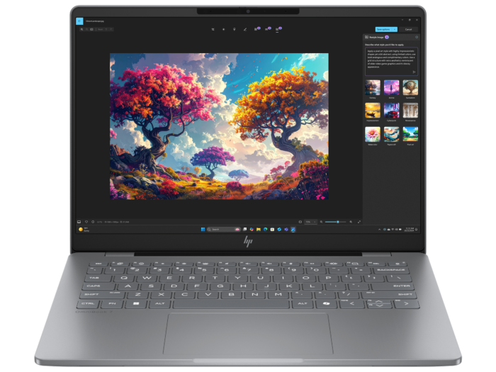 惠普 (HP) 星Book Pro 14英寸 AI 笔记本电脑 fr0041TU - 灰色 - 14 英寸 - 山雨欲来（陨石灰） (BK7F1PA)