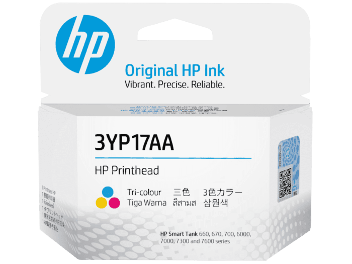 HP 3YP17AA  Inktank 彩色打印头（适用于HP Smart Tank 670/ 700 系列） (3YP17AA)