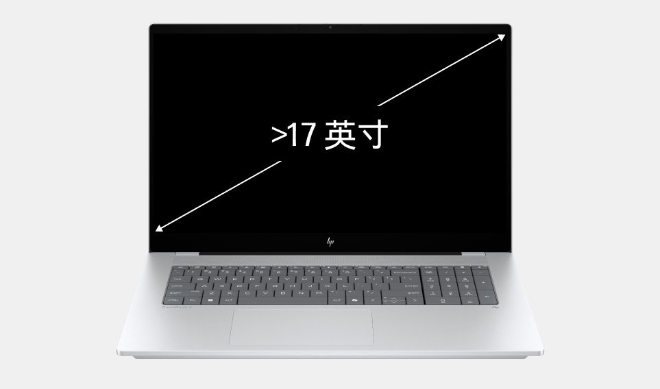 17 英寸及以上