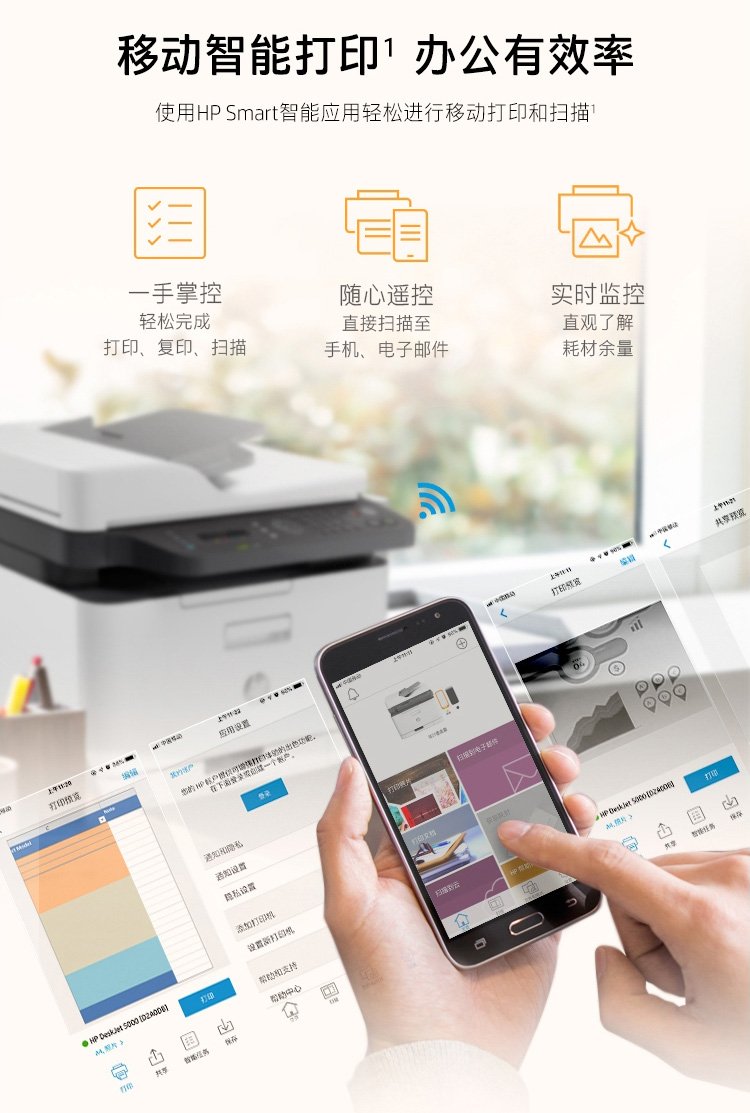 HP Color Laser MFP 179fnw 彩色激光一体机