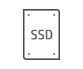 Optional PCIe Gen3 solid state
