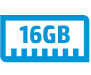 16 GB memory