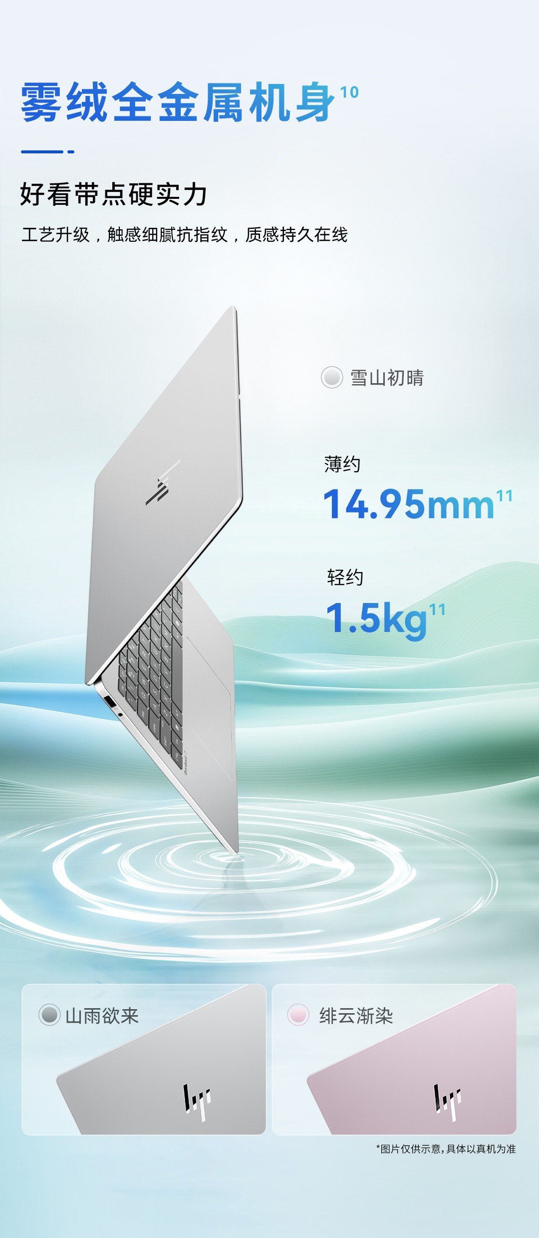惠普 (HP) 星Book Pro 14 14英寸笔记本电脑 14-fs0028TU - 银色